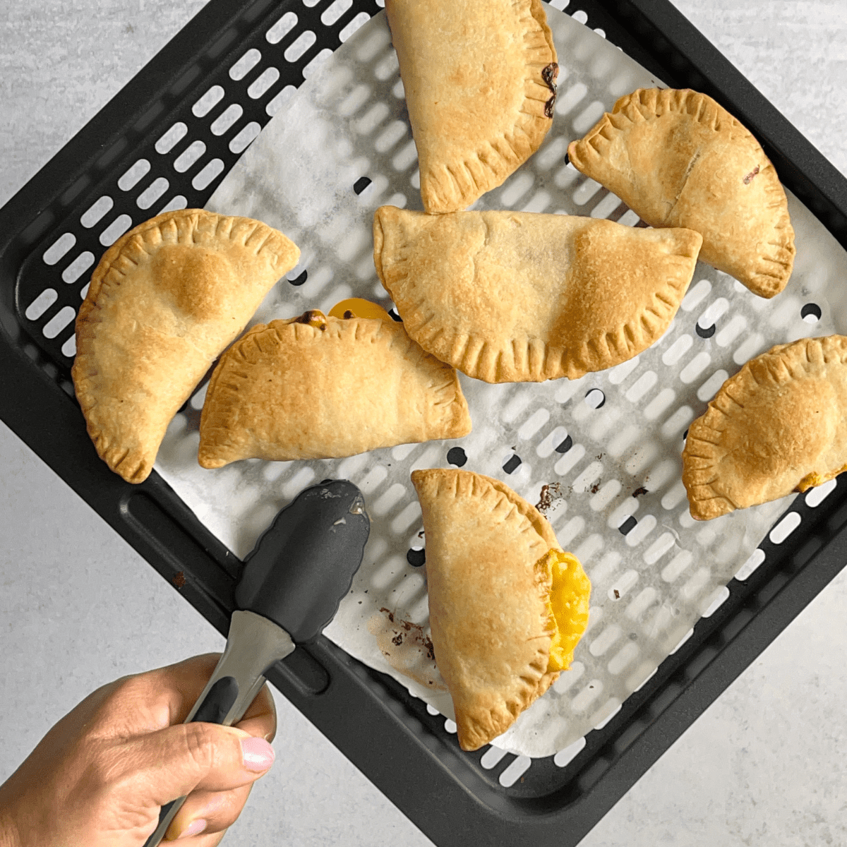 Homemade empanadilla dough