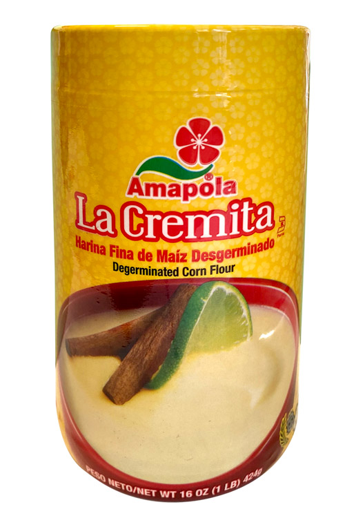 La Cremita Amapola Harina Fina de Maíz