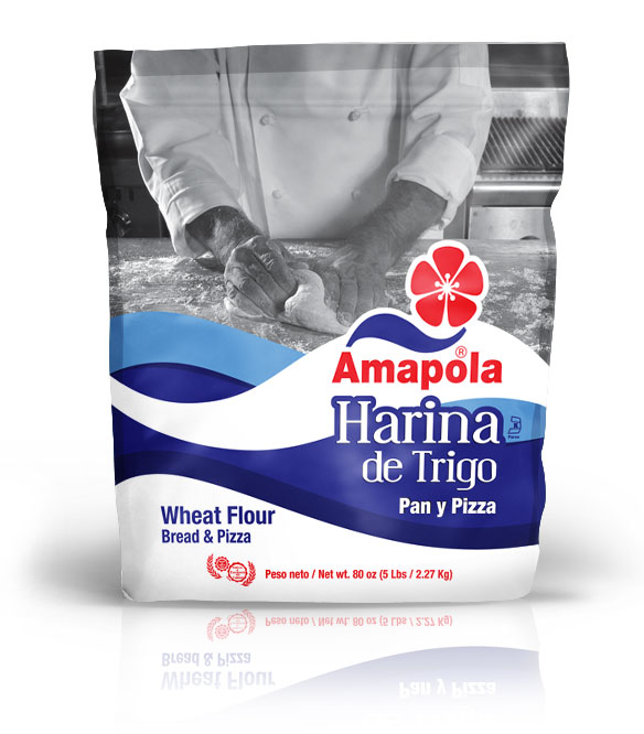 Amapola Harina de Trigo Para pan y pizza