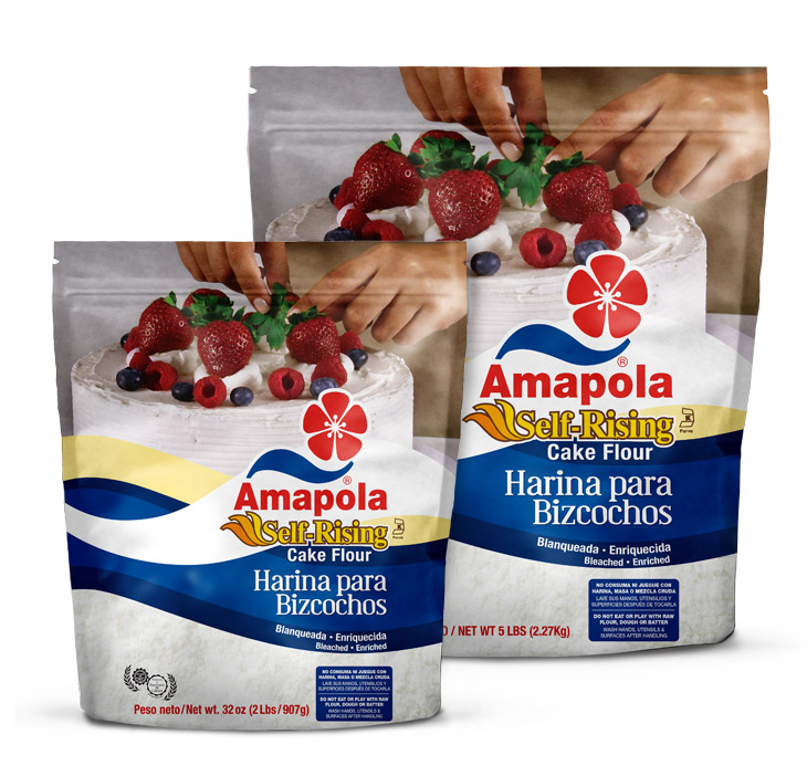 Amapola Self Rising Harina para Bizcochos