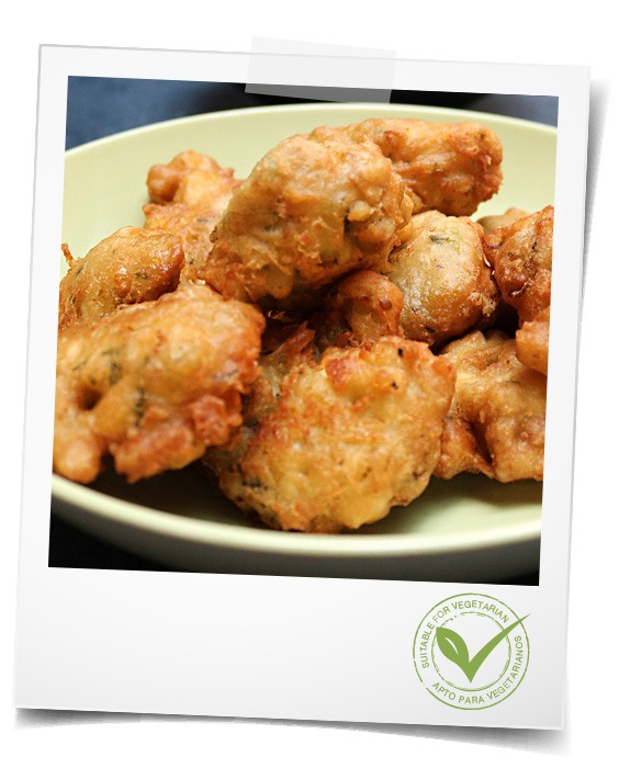 Buñuelos De Vegetales Mixtos