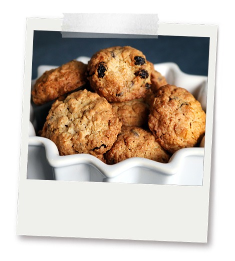 Galletas De Avena, Pasas Y Chispas De Chocolate