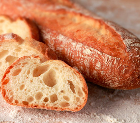 Whole wheat baguette