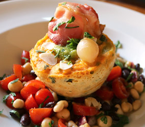 Chicken quiche